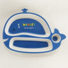 Bamboo fiber kids set set of 5 whale shape