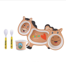 bamboo fiber kids set