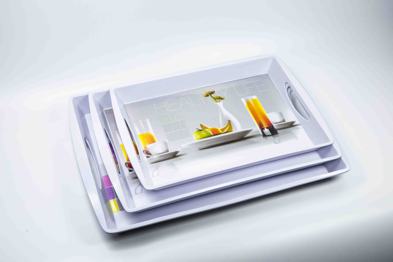 16.5''/18.5''/20.5'' Rectangle Tray with Handle
