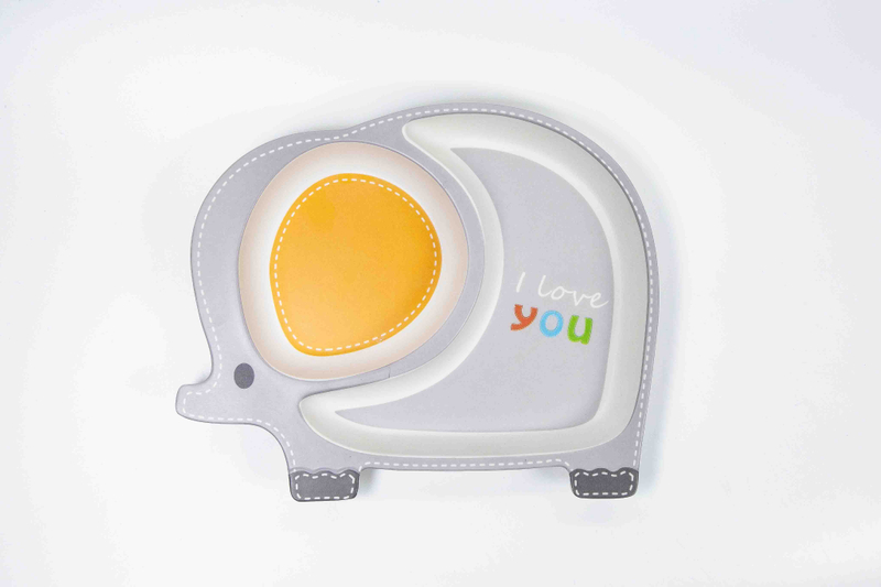 9.5'' Elephant Shaped Plate