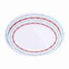 12'' oval plate