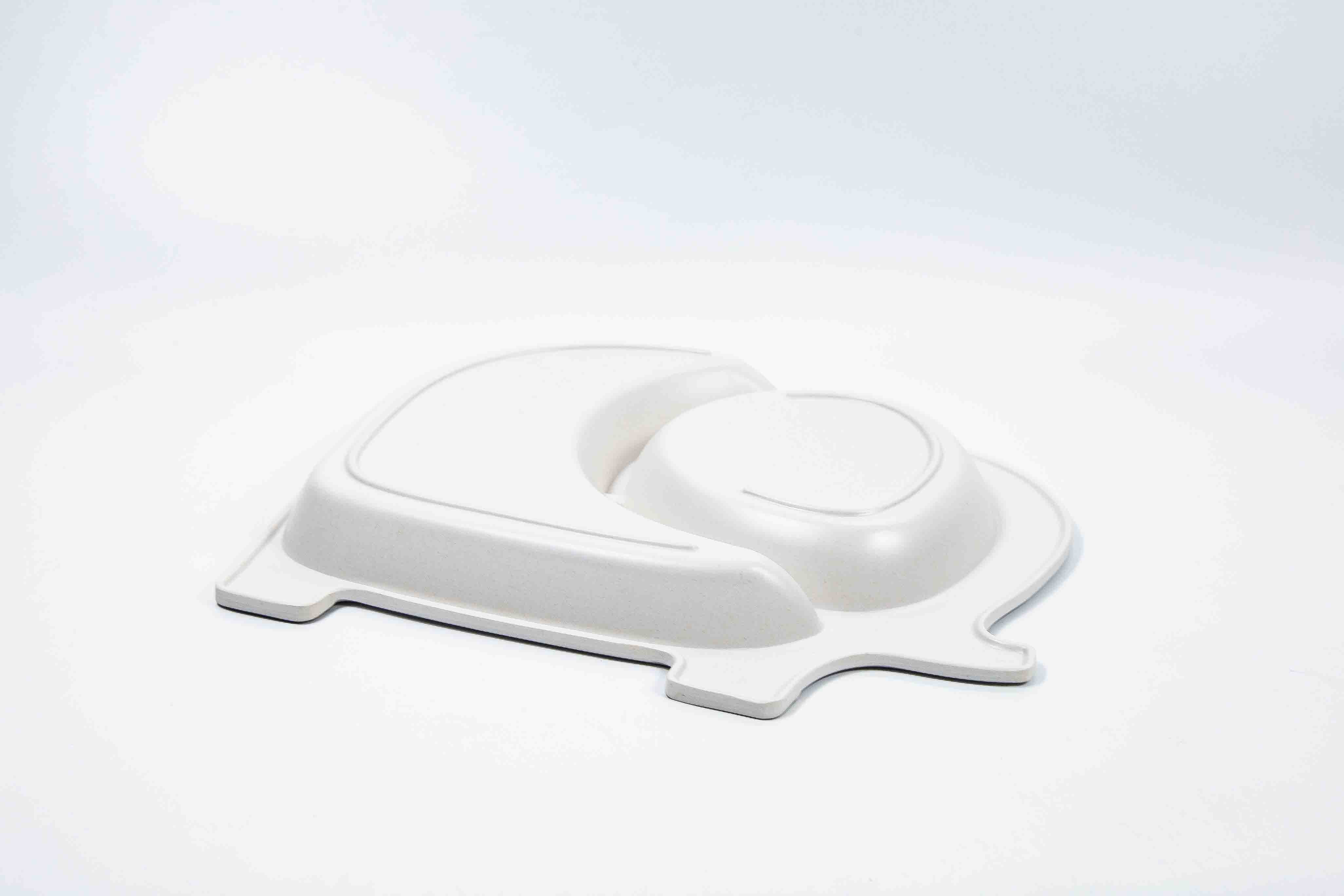 9.5'' Elephant Shaped Plate