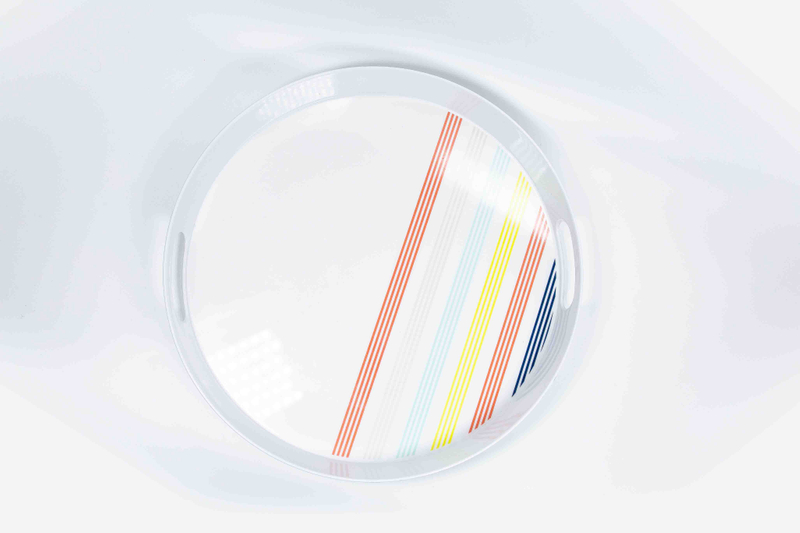 15"Round Breakfast Tray