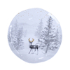 13.75“ Deer design plate