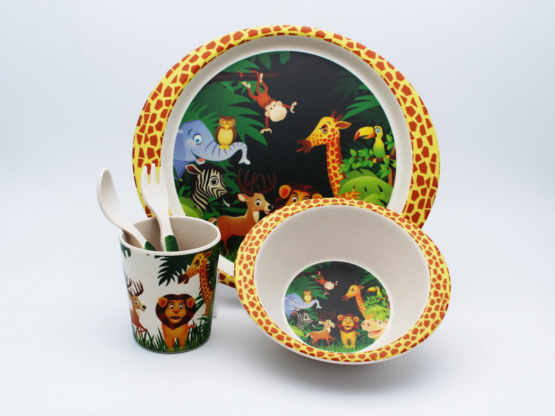 5PCS KID`S DINNER SET