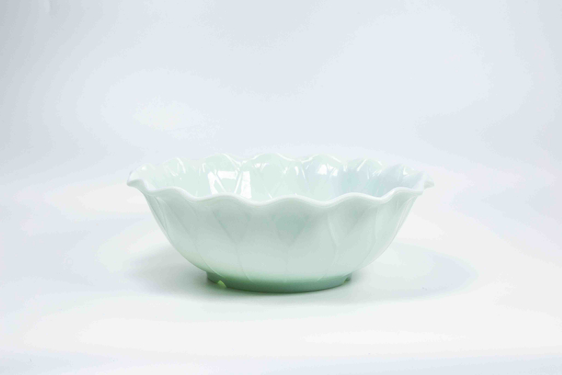 10.5'' Flower Brim Round Bowl 