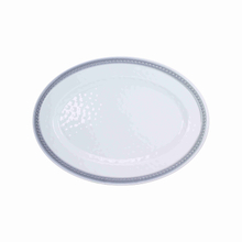 18'' oval plate