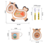 bamboo fiber kids set