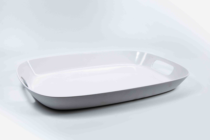 19'' Hotel Use Serving Tray with Handle