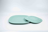 8"/11'' Square Bamboo Plate
