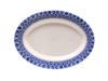 18" oval plate