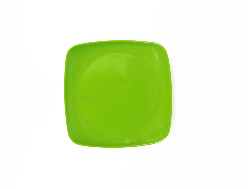 8“ square plate