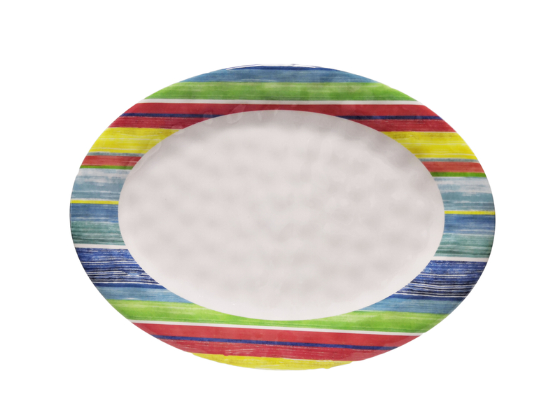 16" oval plate